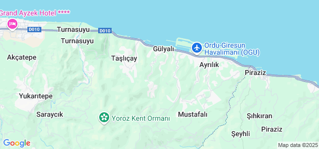Карта орду турция
